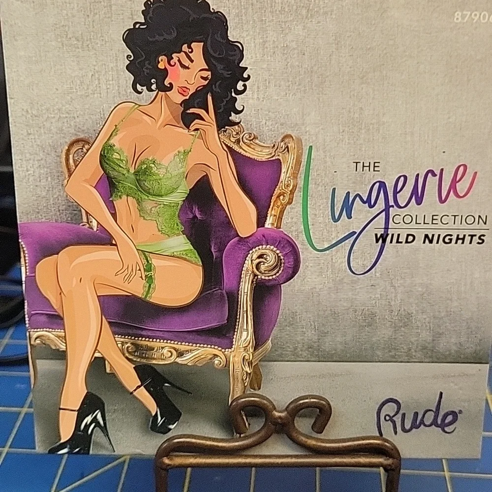 RUDE The Lingerie Collection Wild Nights 16 Matte Eyeshadow Colors Palette New
